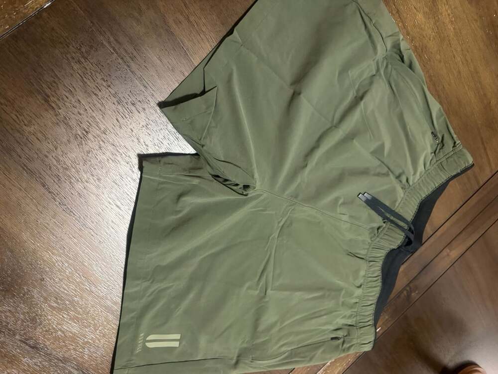 Nobull Athletic Shorts Size L Olive Green